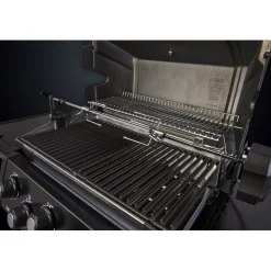 Kaasugrilli Broil King Signet 390 Shadow, 3 poltinta, sivukeitin, varraspaahdin