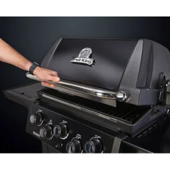 Kaasugrilli Broil King Signet 390 Shadow, 3 poltinta, sivukeitin, varraspaahdin