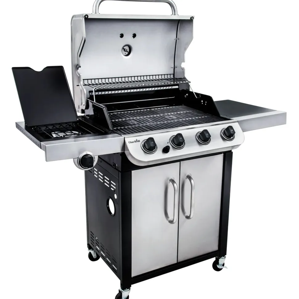 Kaasugrilli Char-Broil Convective 440 S, 4 poltinta, sivukeitin