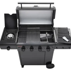 Kaasugrilli Char-Broil Essential 4 G, 4 poltinta, sivukeitin
