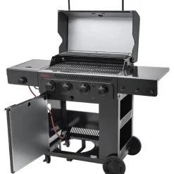 Kaasugrilli Char-Broil Essential 4 G, 4 poltinta, sivukeitin
