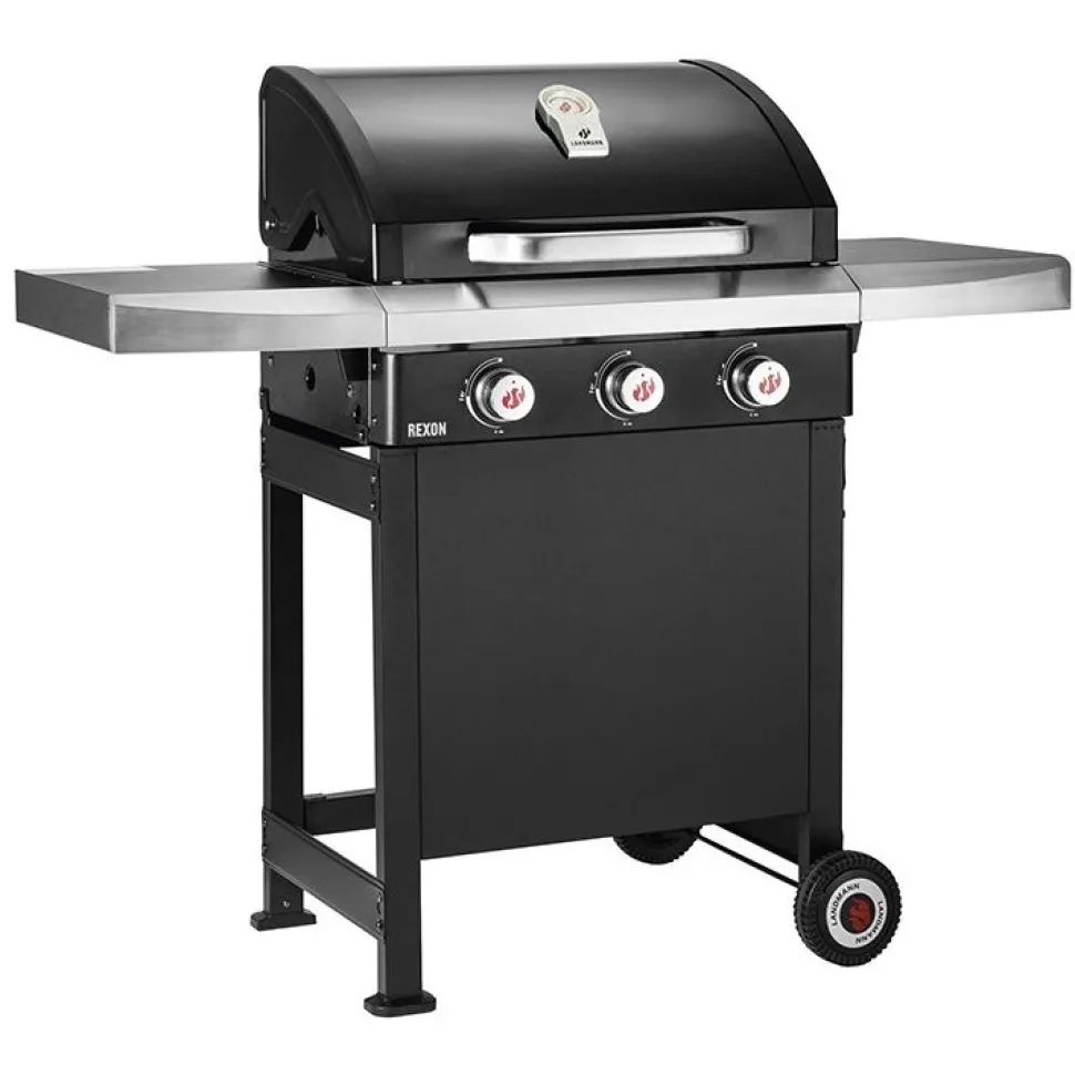 Kaasugrilli Landmann Rexon 12236 3.0 Sapphire Black 3 poltinta