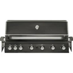 Kaasugrilli Mustang Black Jewel 6 built-in, 6 poltinta, upotettava, musta