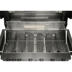 Kaasugrilli Mustang Black Jewel 6 built-in, 6 poltinta, upotettava, musta
