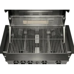 Kaasugrilli Mustang Black Pearl 4 built-in, 4 poltinta, upotettava, musta