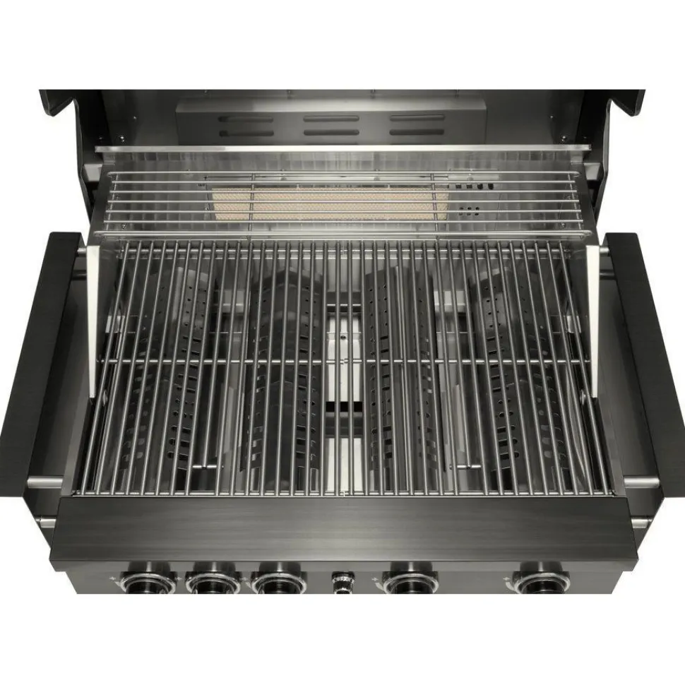 Kaasugrilli Mustang Black Pearl 4 built-in, 4 poltinta, upotettava, musta