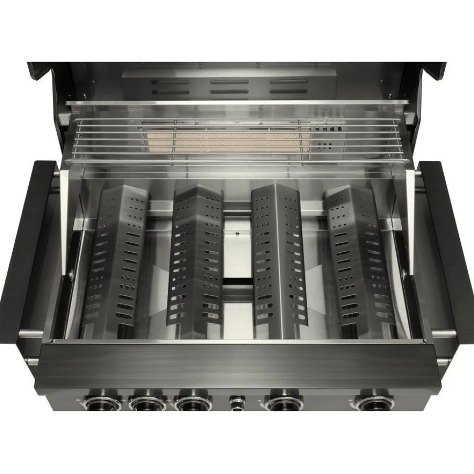 Kaasugrilli Mustang Black Pearl 4 built-in, 4 poltinta, upotettava, musta
