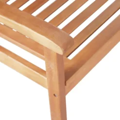 Kahden istuttava puutarhapenkki 120cm eukalyptuspuu