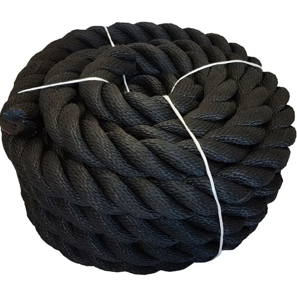 Kaideköysi Arctic Rope musta eri kokoja