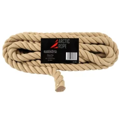 Kaideköysi Arctic Rope Natural beige eri kokoja