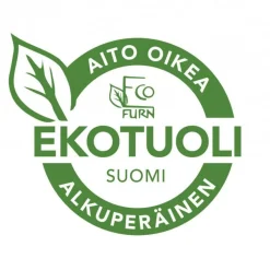 Kalusteryhmä EcoFurn, Ekotuoli 2 kpl+ niskatyyny 2 kpl+ Lilli-taso tervaleppä,natural