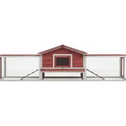 Kaninkoppi, 303x60x86cm, punainen