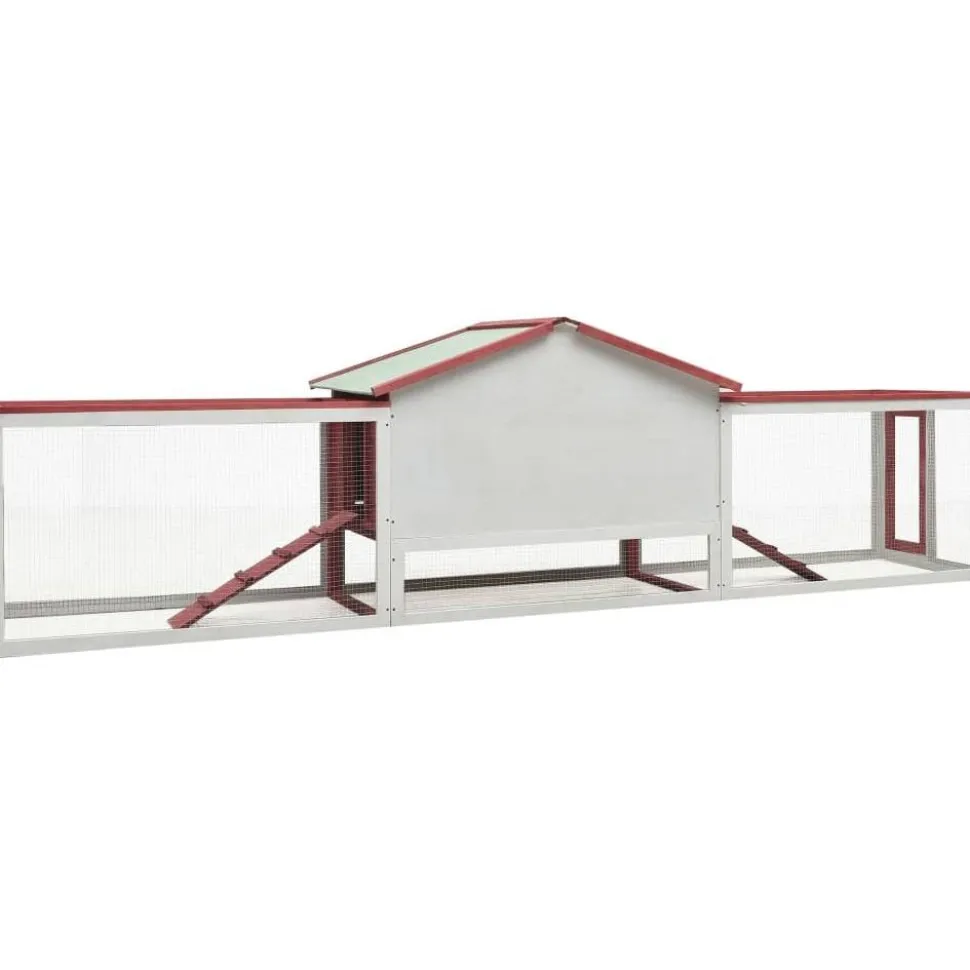 Kaninkoppi, 303x60x86cm, punainen