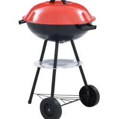 Kannettava xxl hiiligrilli pyörillä 44 cm