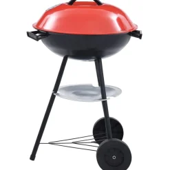 Kannettava xxl hiiligrilli pyörillä 44 cm