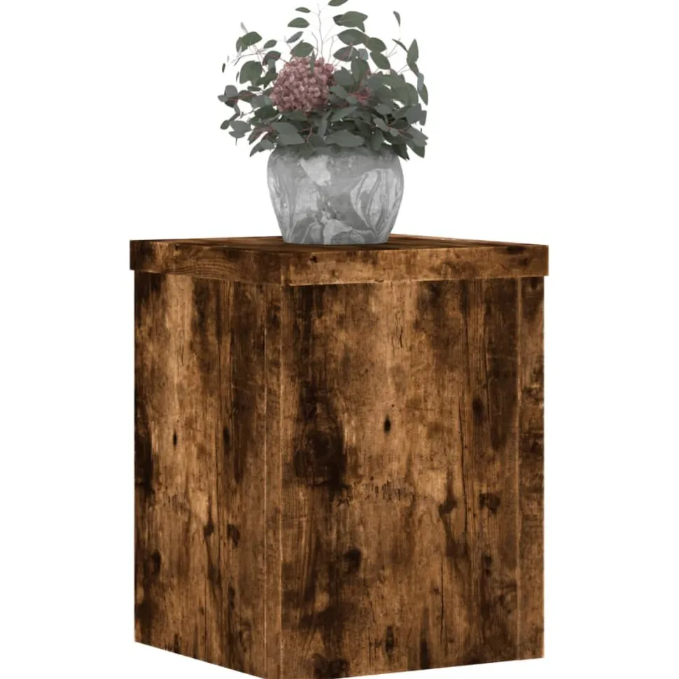 Kasvitelineet 2 kpl savutammi 15x15x20 cm tekninen puu (52892)