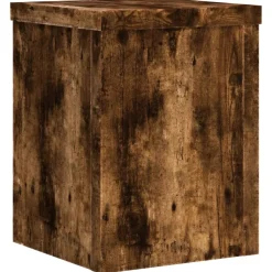 Kasvitelineet 2 kpl savutammi 15x15x20 cm tekninen puu (52892)