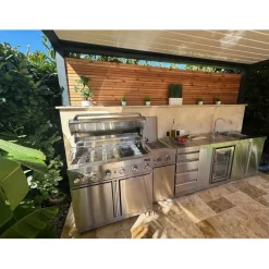 Kesäkeittiö Myoutdoorkitchen Oregon, ruostumaton teräs