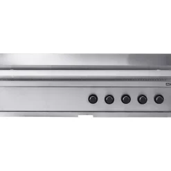 Kesäkeittiön integroitava kaasugrilli Myoutdoorkitchen Nordic Line Stainless, 5 poltinta, musta