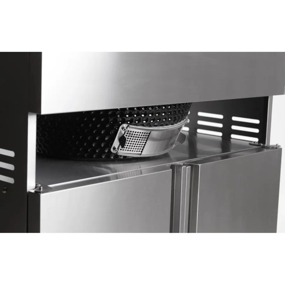 Kesäkeittiön Kamado-moduuli Myoutdoorkitchen Stainless Collection