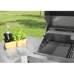 Kesäkeittiön kulmamoduuli Myoutdoorkitchen Stainless Collection