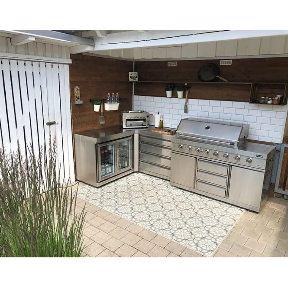 Kesäkeittiön kulmamoduuli Myoutdoorkitchen Stainless Collection