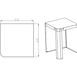 Kesäkeittiön kulmamoduuli Myoutdoorkitchen Stainless Collection