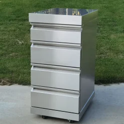 Kesäkeittiön laatikkomoduuli Myoutdoorkitchen Stainless Collection