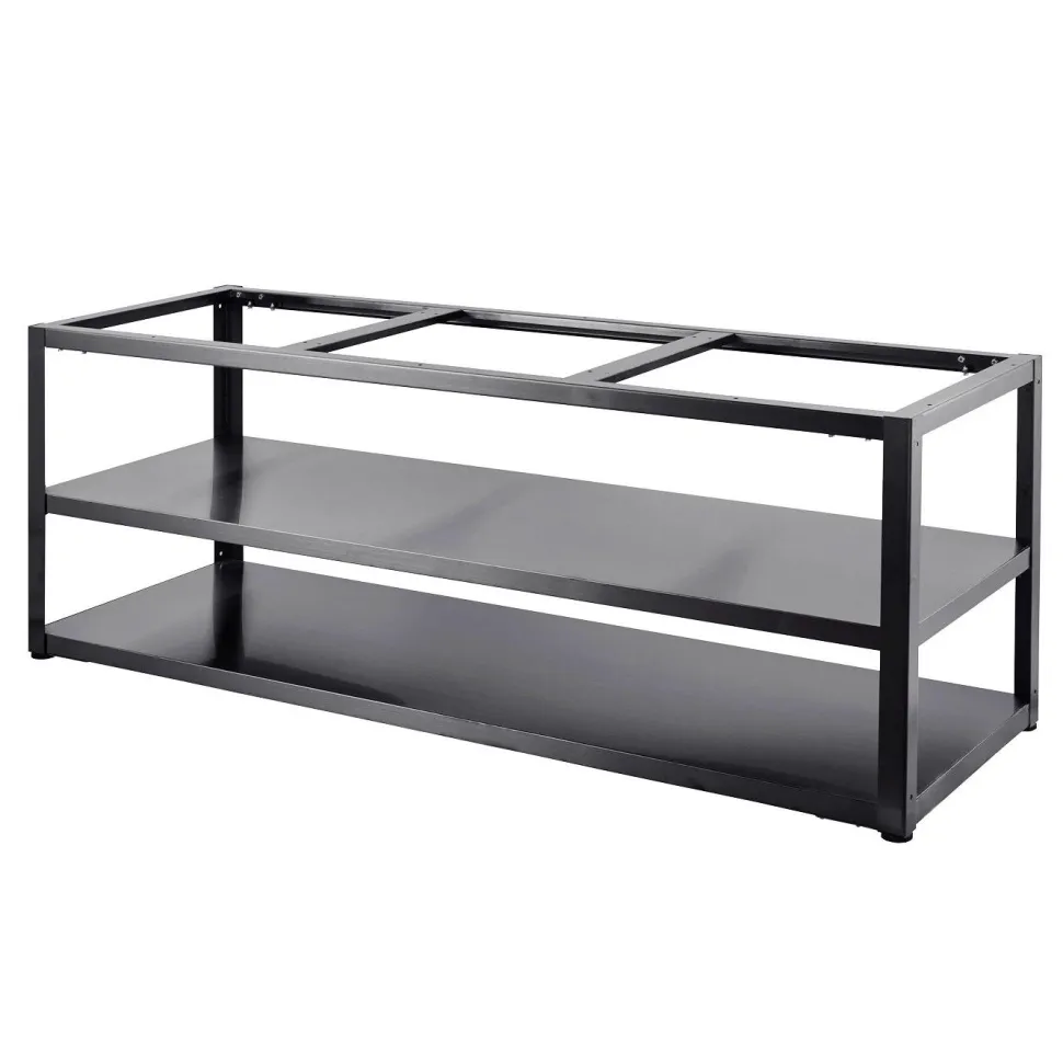 Kesäkeittiön perusmoduuli Myoutdoorkitchen 180 cm 3 moduulia musta