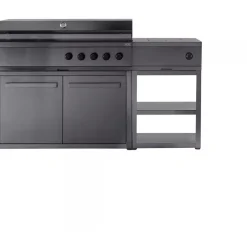 Kesäkeittiön perusmoduuli Myoutdoorkitchen Nordic Line Black, 60cm