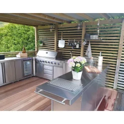 Kesäkeittiön säilytyskaappimoduuli Myoutdoorkitchen Stainless Collection