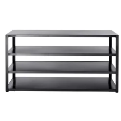 Kesäkeittiön työtasomoduuli hyllyillä Myoutdoorkitchen 180 cm musta