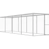 Kissahäkki 6x1,5x1,5 m galvanoitu teräs