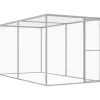 Kissahäkki 3x1,5x1,5 m galvanoitu teräs