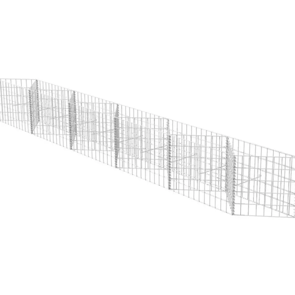 Kivikori galvanoitu teräs 300x30x50cm