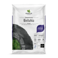 Kivituhka Kekkilä, 56 säkkiä x 20 kg/lava, tummanharmaa