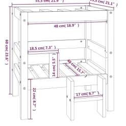 Koiransänky 55-105x53-83x60-100cm, mänty, eri värejä ja kokoja