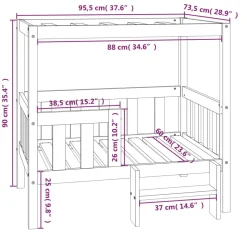 Koiransänky 55-105x53-83x60-100cm, mänty, eri värejä ja kokoja