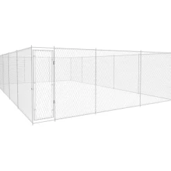 Koiratarha, galvanoitu teräs, 950x570x185cm