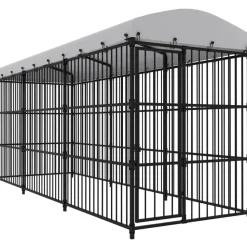 Koiratarha katoksella, 450x150x210cm