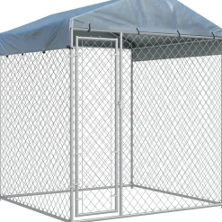 Koiratarha suojakatoksella, 2x2x2,1m
