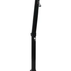 Kokoontaittuva aurinkovoimasuihku 214 cm musta 23 l