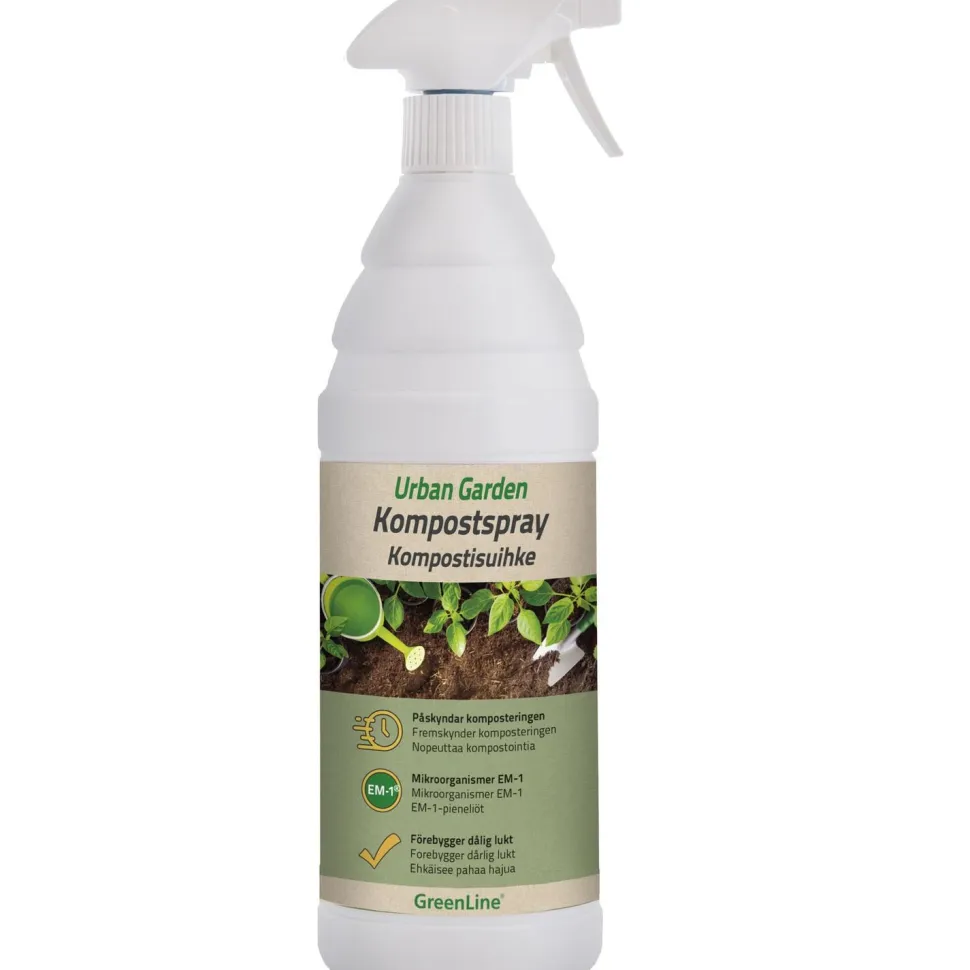 Kompostisuihke Greenline Urban Garden 1 l