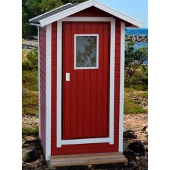 Kompostoiva puucee Ecoteco 1140x1170x2620 mm