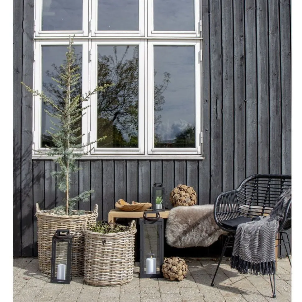 Koriruukku House Nordic Indo, 2kpl, rottinki, ruskea