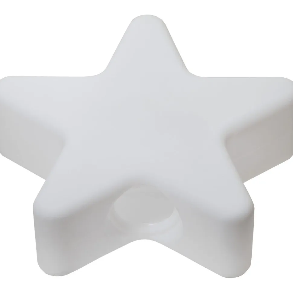 Koristevalaisin Star Trading Gardenlight Tähti, 55x15x48cm, valkoinen