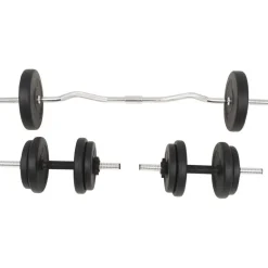 Käsi- ja levypainosarja, 30kg
