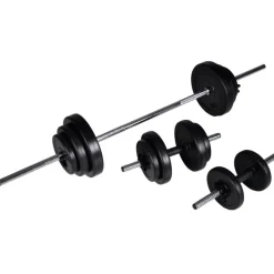 Käsi- ja levypainosarja, 30.5kg