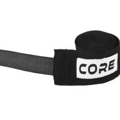 Käsiside nyrkkeilyyn Core 2,5 x 250 cm musta 2 kpl/pkt