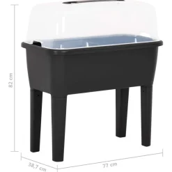 Kukkalaatikko korotettu 77x38,7x82 cm PP (16186)